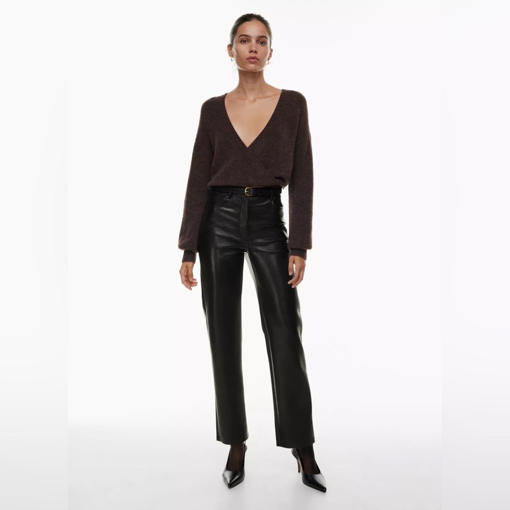 Aritzia Wilfred The Melina Black (Regular) Formal Business Casual Pant Sz 0